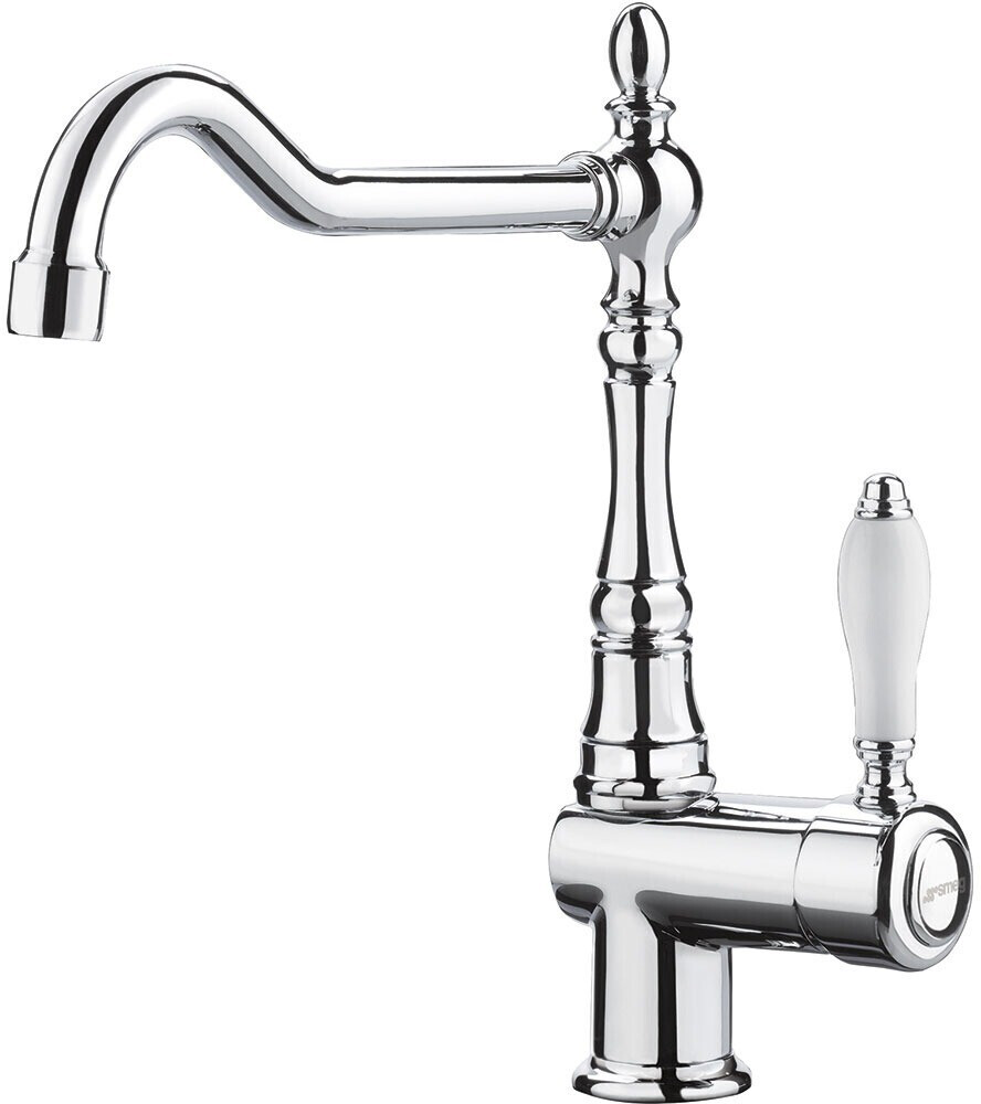 شیر ظرفشویی دستشویی اسمگ ایتالیا مدل SMEG MIR6CR - طراحی آنتیک کرومی، سبک کلاسیک ایستاده